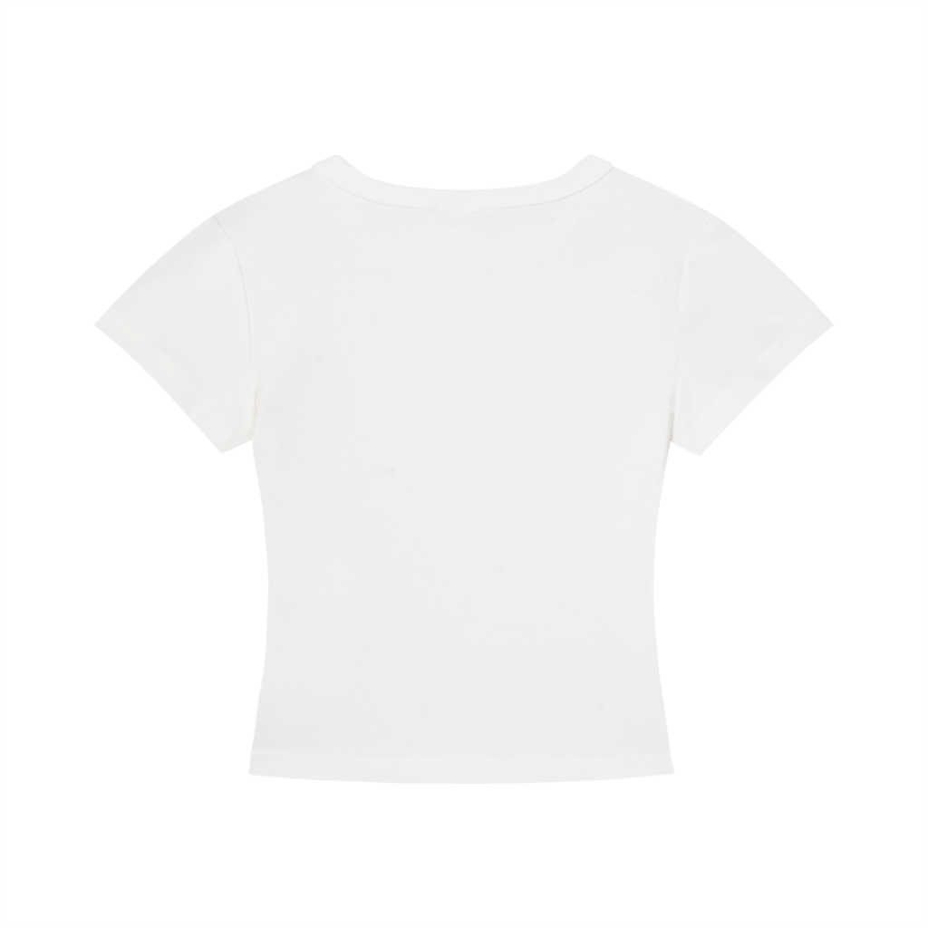 Mischievous Chicken Cropped T-Shirt