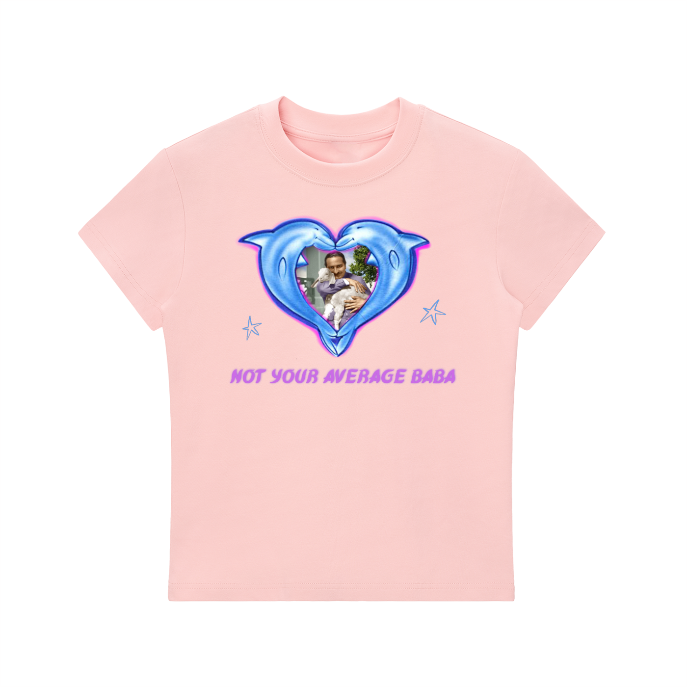 Not Your Average Baba Fitted Crewneck T-Shirt