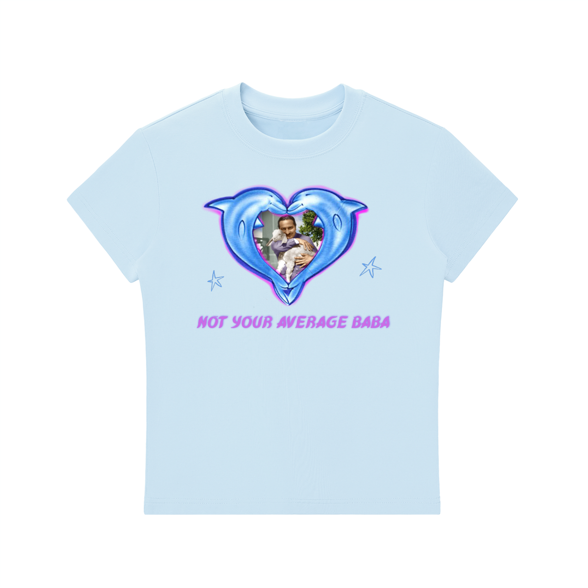 Not Your Average Baba Fitted Crewneck T-Shirt